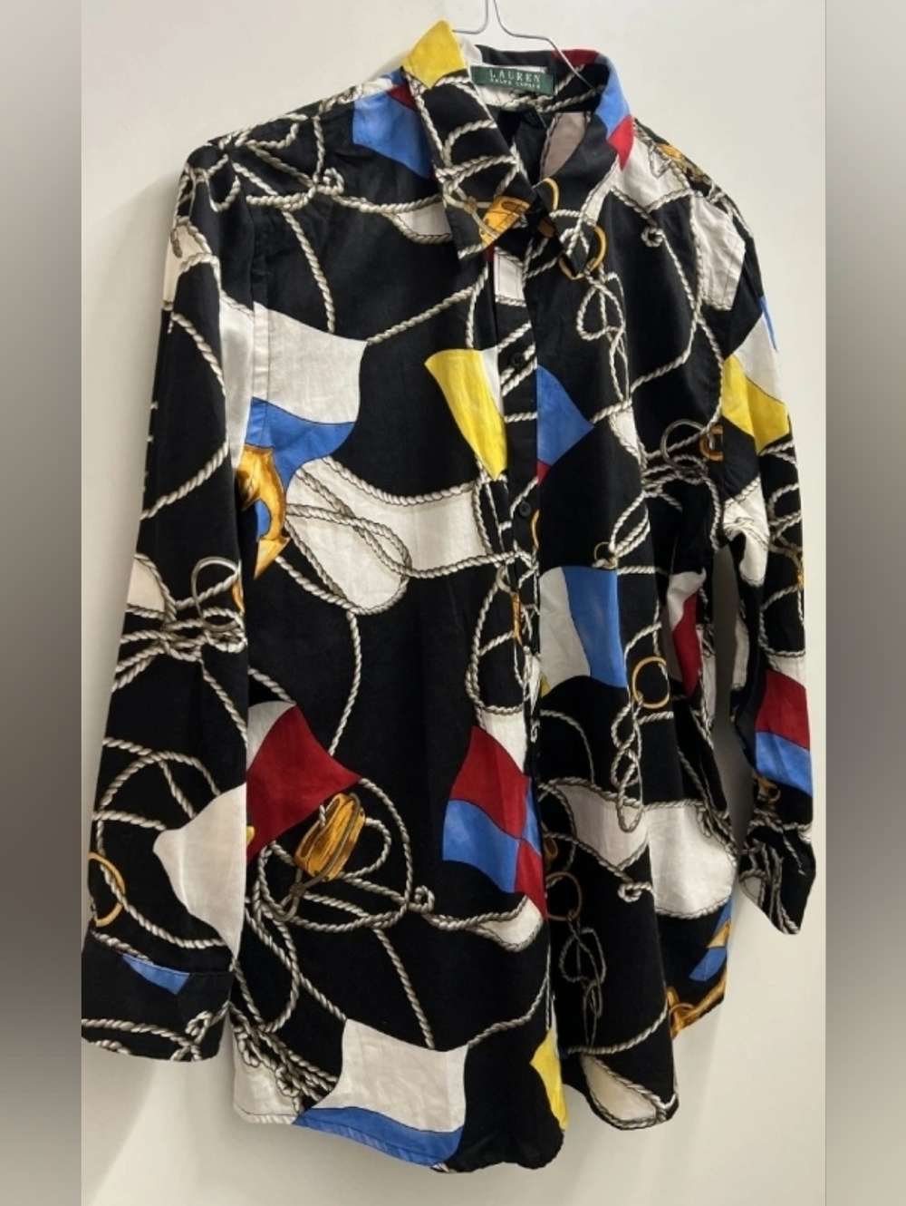 Lauren Ralph Lauren Nautical Novelty Shirt